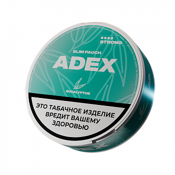 Купить Жевательный табак ADEX SLIM STRONG "Eucalyptus" Жевательный табак ADEX SLIM STRONG "Eucalyptus"