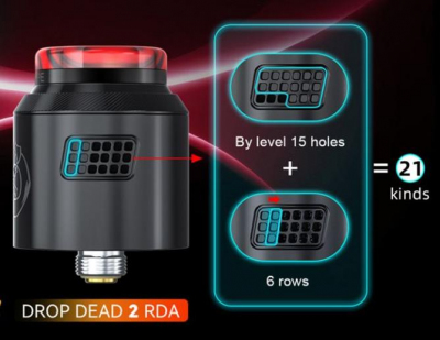 Купить Drop Dead 2 RDA дрипка (Gunmetal) Drop Dead 2 RDA дрипка (Gunmetal)