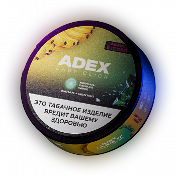 Купить Жевательный табак ADEX CLICK STRONG "БАНАН+МЕНТОЛ" Жевательный табак ADEX CLICK STRONG "БАНАН+МЕНТОЛ"