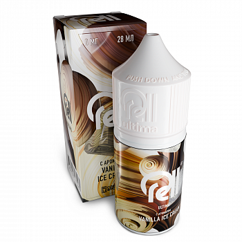 Купить Жидкость для ЭСДН RELL ULTIMA  "Vanilla ice Cream" 3мл 0мг. Жидкость для ЭСДН RELL ULTIMA  "Vanilla ice Cream" 3мл 0мг.