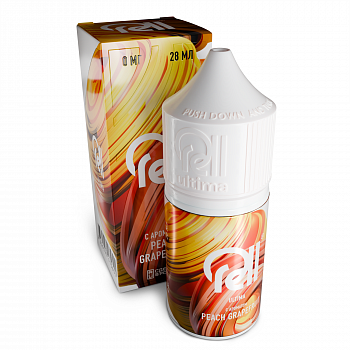 Купить Жидкость для ЭСДН RELL ULTIMA  "Peach Grapefruit" 3мл 0мг. Жидкость для ЭСДН RELL ULTIMA  "Peach Grapefruit" 3мл 0мг.
